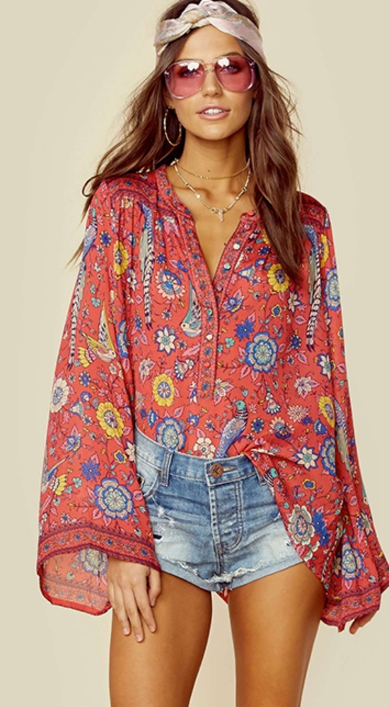 Spell and the gypsy collective Lovebird blouse